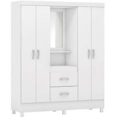 Imagem de Guarda Roupa Demobile Capelinha Lord 4 Portas 2 Gavetas Com Penteadeir