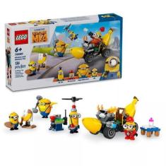 Imagem de Lego Meu Malvado Favorito 4 Minions E Carro Banana 75580