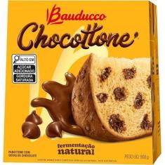 Imagem de Chocotone Bauducco Gotas De Chocolate 908G