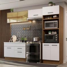 Imagem de Cozinha Completa Madesa Agata 27000 Com Armário E Balcão (Sem Tampo E