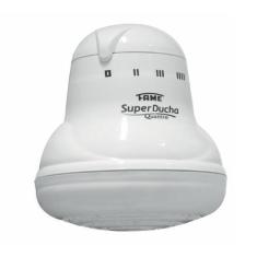 Imagem de Chuveiro Elétrico Super Ducha Quatro Branco Quente 4T Fame, 220v 6800w