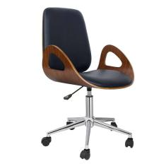 Imagem de cadeira de escritório diretor giratória teodora preta