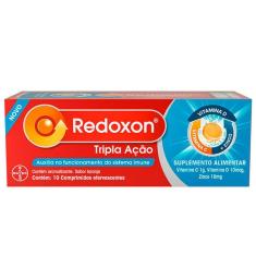 Imagem de Vitamina C Redoxon Tripla Ação 10 Comprimidos Efervescentes