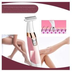 Imagem de Maquina Aparador de Pelos Elétrico Feminino Recarregável KM-1900 Laváv
