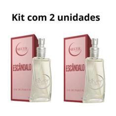 Imagem de Kit 2 Perfumes Escândalo Eau Parfum Feminino 65 Ml - Silver Perfumes