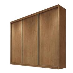 Imagem de Guarda Roupa Casal 3 portas 6 Gavetas 100%MDF Diamond Cumaru - Novo Ho