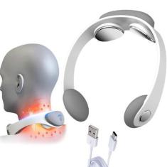 Imagem de Massageador Impulsos Eletrico Pescoço Cervical Costa 5 Modos Coluna Ma