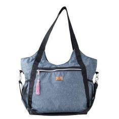 Imagem de Bolsa Feminina Tactel, Academia, Escola, Trabalho Preto - The Gift Bol