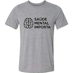 Imagem de Camiseta Saúde Mental Importa Depressão Ansiedade