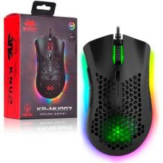 Imagem de Mouse Gamer Knup Led C/fio Rbg até 7200 Dpi