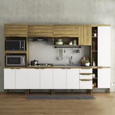 Imagem de Cozinha Modulada 6 Pe as 2 A reos 2 Balc es 1 Paneleiro E 1 T