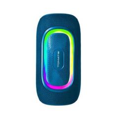 Imagem de Caixa de Som Sem fio Tomate RGB Radio Bluetooth Resistente à Água, Azu