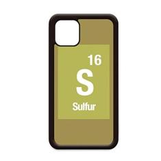 Imagem de Capa S Sulfur elemento químico ciência para iPhone 11 Pro Max para Apple Mobile Case Shell