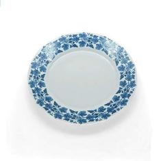 Imagem de Prato para Sobremesa Royal Limoges Recamier Vignes Blue 22 cm - Cada