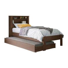 Imagem de Cama Solteiro Invicta C Auxiliar Ebano Santos Andira