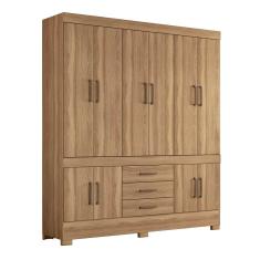 Imagem de Guarda-Roupa Casal New Murano 10 Pt 3 Gv Amêndola