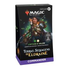 Imagem de Magic The Gathering Commander Deck Terras Selvagens de Eldraine Portugues Jogo de Cartas