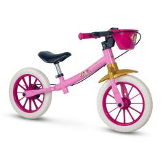 Imagem de Bicicleta Infantil - Aro 12 - Nathor - Disney Princesa - Balance - Rosa