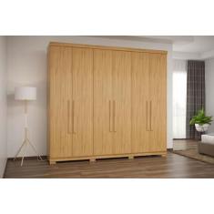 Imagem de Guarda roupa casal 6p monarca camarú - village - Village Móveis