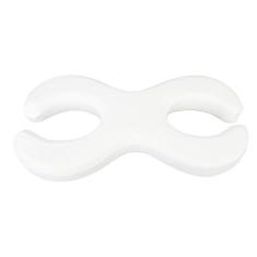 Imagem de Travesseiro Facial para Redução de Rugas, Travesseiros de Espuma de Memória Ergonômicos de Seda Macia e Confortável para Manter Rugas Faciais e Linhas de Sono, Travesseiro de