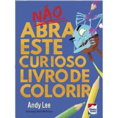 Imagem de Livro - Não abra este Curioso Livro de Colorir