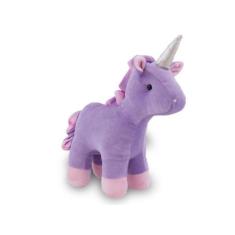 Imagem de Unicórnio Branco/Rosa de Pelúcia 30cm Decoração Infantil Anti-alérgico