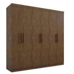 Imagem de Guarda Roupa 6 Portas 6 Gavetas 4 Cabideiros Mdf Ypê
