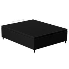 Imagem de Base Para Cama Box Baú Casal 138X188Cm Hit Corano Preto