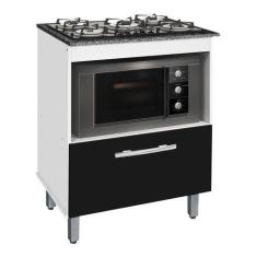 Imagem de Balcao Gabinete P/ Cooktop 05 Bocas E P/ Forno Bur Cores Bpm - Passe B