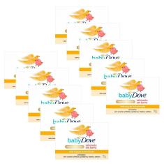 Imagem de Kit 10 Sabonete na Barra Baby Dove Hidratação Balanceada 75g