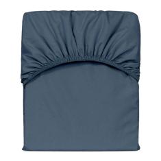 Imagem de Lençol Avulso Casal Padrão Slim Com Elástico Percal 200 Fios - Marinho