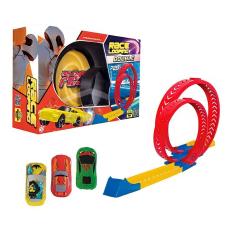 Imagem de Pista de brinquedo race looping double com carrinho pistinha samba toys menino menina