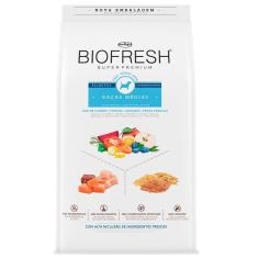 Imagem de Ração Seca Biofresh Mix de Carne, Frutas, Legumes e Ervas Frescas Cães Filhotes de Raças Médias - 3 Kg