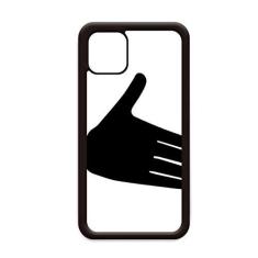 Imagem de Reach Out Gesture Outline Padrão para iPhone 11 Pro Max Capa para Apple Mobile Case