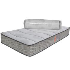 Imagem de Colchão Solteiro Molas Ensacadas Dupla Face Espuma HR a Vácuo 88x188cm BF Colchões
