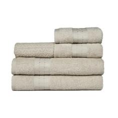 Imagem de Toalha De Banho Fio Penteado Class 5 Peças Amendoa - Home Fernandes