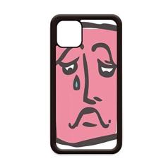 Imagem de Capa com desenho abstrato triste feliz para iPhone 11 Pro Max para Apple Mobile Case