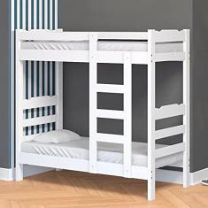 Imagem de Beliche Madeira Maciça Branca Life Nemargi