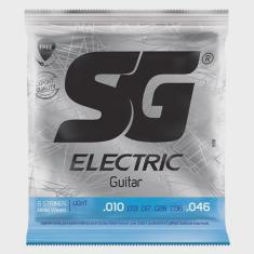 Imagem de Encordoamento SG Guitarra Elétrica tensão:light 010