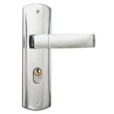 Imagem de Fechadura Externa com Espelho MGM Capri Cromado