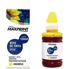 Imagem de Refil de tinta Maxprint Compatível Epson T664420 No.664A Amarelo