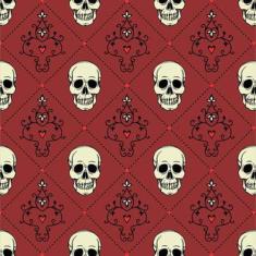 Imagem de Papel De Parede Adesivo Caveira 425631 0,58X3,00M