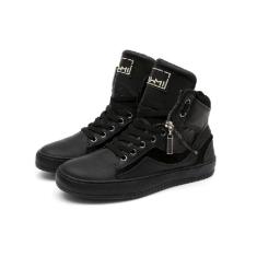 Imagem de Tenis Feminino Sneaker Fitness Academia Couro com Ziper-Feminino