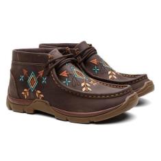 Imagem de Tênis Coturno Country London Couro Cano Baixo Destroyer Flecha - Vwabo