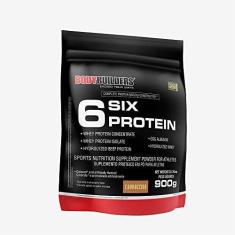 Imagem de Whey Protein Concentrado - 6 Six Protein 900g – Bodybuilders Sabor Cappuccino