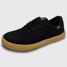 Imagem de Tênis Hocks Sonora Skate Canvas Black/Natural-Masculino