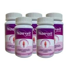 Imagem de Kit 05 Multivitamínico De A A Z Mulher 60Cps - Nanovit
