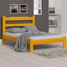 Imagem de Cama De Casal Madeira Esmeralda Cerejeira Nemargi