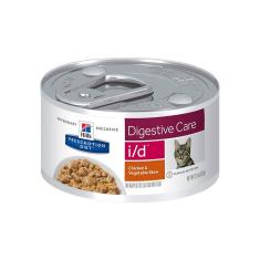 Imagem de Ração Úmida Hill's Prescription Diet Lata i/d Cuidado Digestivo para Gatos Adultos - 82 g