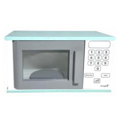 Imagem de Brinquedo Infantil Microondas Madeira Brinquedo Faz de Conta